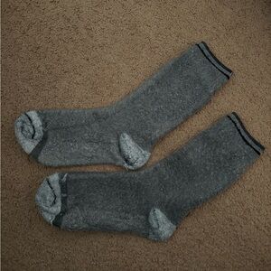 Gray Men's Socks Wool comfy used home warm fuzzy grey black comfortable
